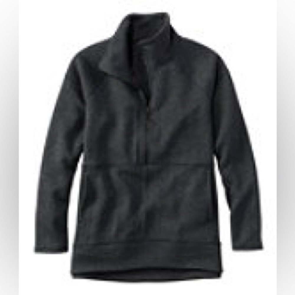 L.L. Bean Black Quarter-Zip Sweatshirt